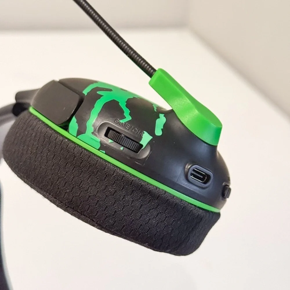 PDP AIRLITE Glow Pro Wireless Headset Jolt Green Glow-in-Dark for Xbox - Tested